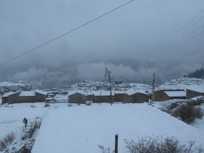 वर्षा र हिमपातको सम्भावना