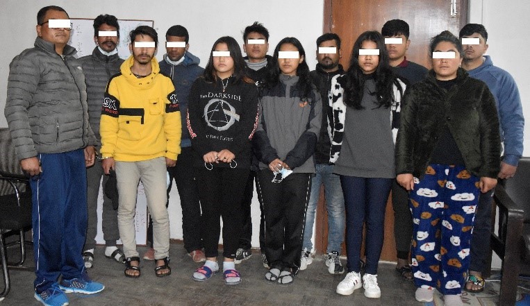 नेपालबाट अमेरिकामा जुवा खेलाउने गिरोह समातियो