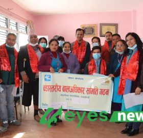 गोकर्णेश्वोर ०६ मा वडास्तरीय बाल समिती गठन