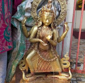 २० औं दिनमा फेला पर्‍यो सुनाकोठीबाट चोरिएको बालकुमारीको मूर्ति