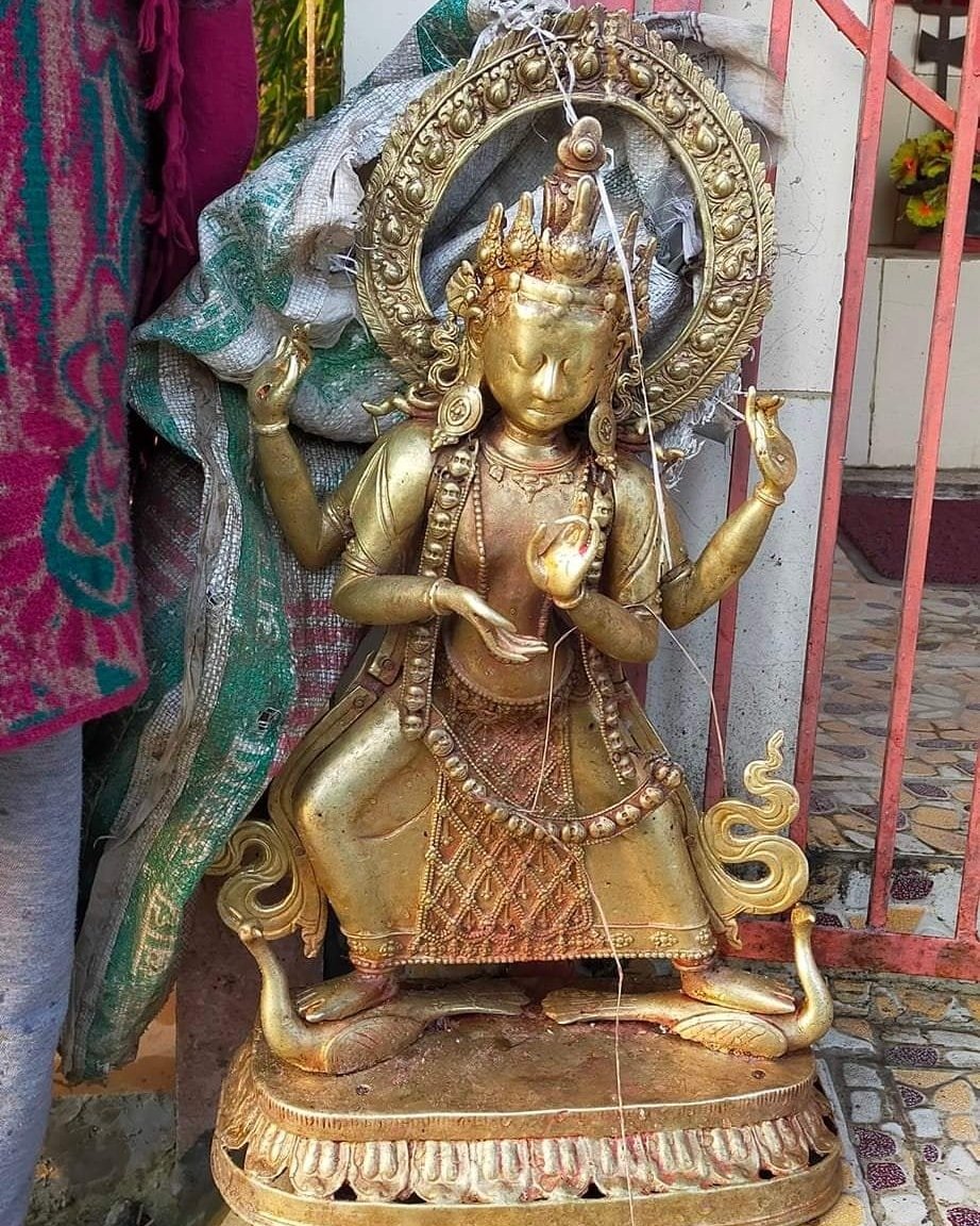 २० औं दिनमा फेला पर्‍यो सुनाकोठीबाट चोरिएको बालकुमारीको मूर्ति