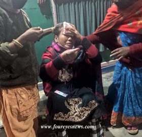 गङ्गालाल अस्पताल अगाडि सडक दुर्घटना