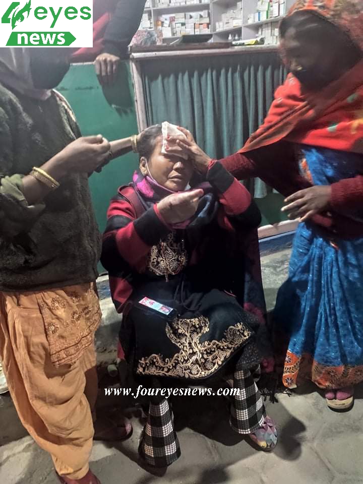 गङ्गालाल अस्पताल अगाडि सडक दुर्घटना