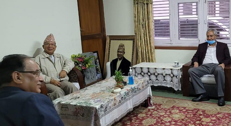 एमसीसीबारे आज पनि गठबन्धनका शीर्ष तीन नेताबीच छलफल