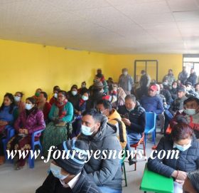 गोकर्णेश्वर ८ मा कोभिड – १९ जोखिम न्यूनीकरणका लागि एक दिने सचेतना मुलक कार्यक्रम सम्पन्न