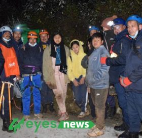 चन्द्रागिरि घुम्न गएका बेला हराएका पाँच जनाको उद्धार