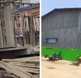 वडाध्यक्षकै संलग्नतामा गुठीको जग्गामा क्लबको भवन निमार्ण