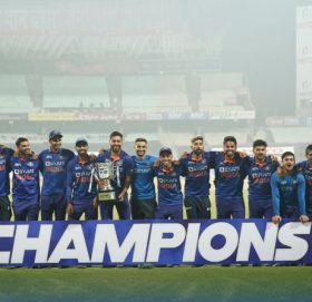 वेस्ट इन्डिजसँगको शृङ्खला ‘क्लिन स्वीप’ गर्दै भारत टी–२० वरीयताको शीर्ष स्थानमा उक्लियो