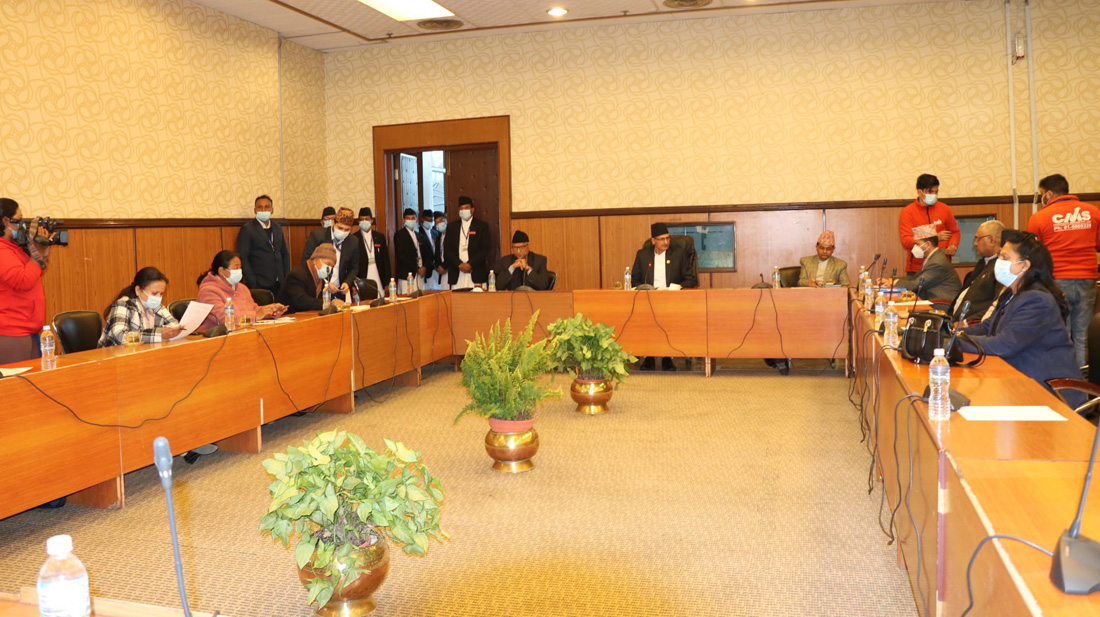 एमालेद्वारा कार्यव्यवस्था परामर्श समितिको बैठक बहिष्कार