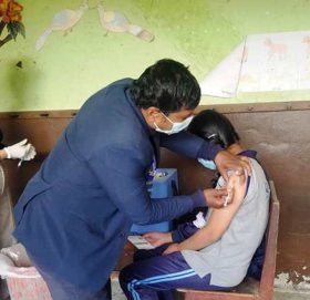ललितपुरमा आजदेखि कोरोनाविरुद्धको बुस्टर डोज लगाइँदै