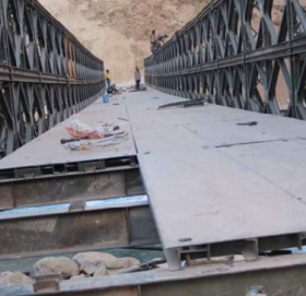 भुक्तानी नपाएपछि निर्माण कम्पनीले बन्द गरायो पुल