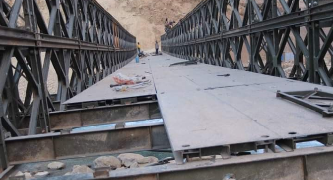 भुक्तानी नपाएपछि निर्माण कम्पनीले बन्द गरायो पुल