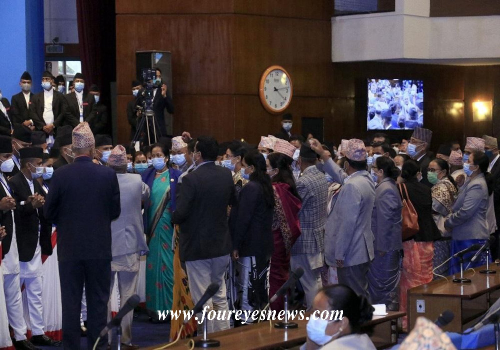 भोलि बस्ने संसद बैठक पनि एमालेले अवरोध गर्ने