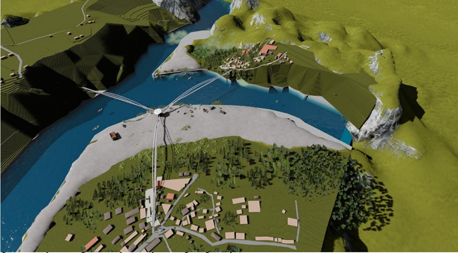 ६३ करोड लगानीमा देवघाटमा पनि बन्ने भयो तीनमुखे पुल