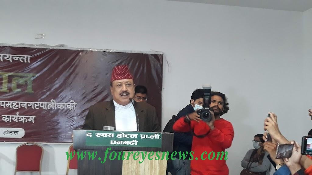 विवेकशील पार्टीको जिम्मेवारी छोडेका हमालले गरे धनगढीको मेयरमा उम्मेदवारी दिने घोषणा