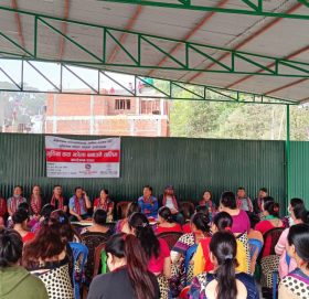 मुक्तिनाथ महिला समूहद्वारा गुडिया तथा  झोला बनाउने तालिम सुरु