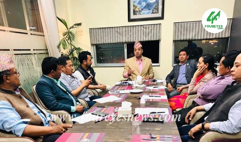 नेपाली काँग्रेस बागमती प्रदेशको नेतृत्वमा  पाँच दलीय गठबन्धन।