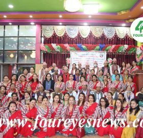 प्रगति महिला समुहद्वारा बृद्द आमा- बुबालाई सम्मान,पौष्टिक आहार वितरण कार्यक्रम सम्पन्न ( फोटो फिचर)