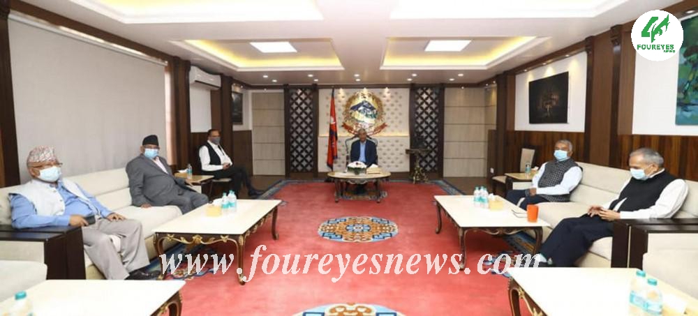 पाँच दलीय गठबन्धनको संयुक्त अपिल : आपसी मतभेद पन्छ्याउँदै स्थानीय निर्वाचनमा एकअर्कालाई सहयोग गर्ने