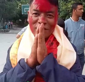 गोकर्णेश्वोर नगरपालिका वडा न.०६ मा एमालेबाट नवराज लामा वडा अध्यक्ष विजयी