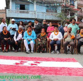 गोकर्णेश्वोर-६ मा चुनाव केन्द्रित अन्तरक्रिया कार्यक्रम