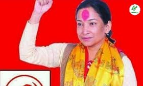 भरतपुर महानगर प्रमुखमा रेनु दाहाल विजयी