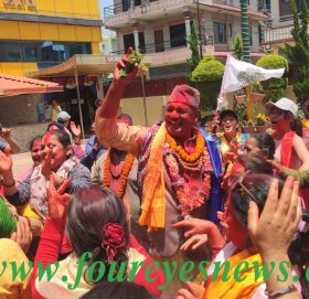 गोकर्णेश्वोर ५ मा कांग्रेसबाट नारायण सुवेदी तथा समुहको सानदार जित