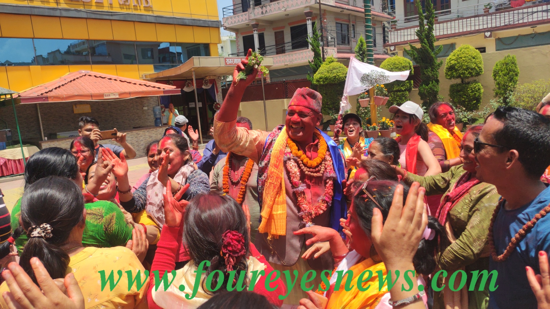 गोकर्णेश्वोर ५ मा कांग्रेसबाट नारायण सुवेदी तथा समुहको सानदार जित