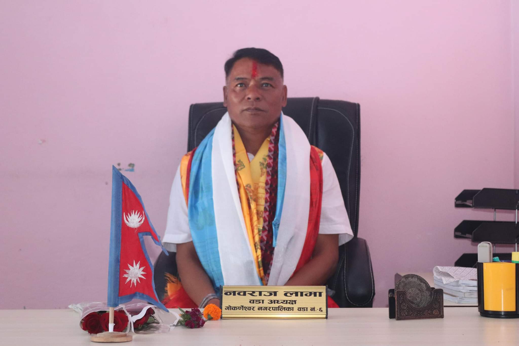 गोकर्णेश्वोर -६ मा जनप्रतिनिधिहरुको पद वाहर सम्पन्न