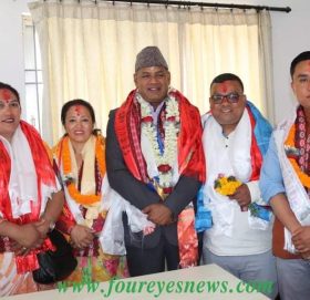 गोकर्णेश्वोर -५ मा जनप्रतिनिधिहरुको पद वाहर सम्पन्न