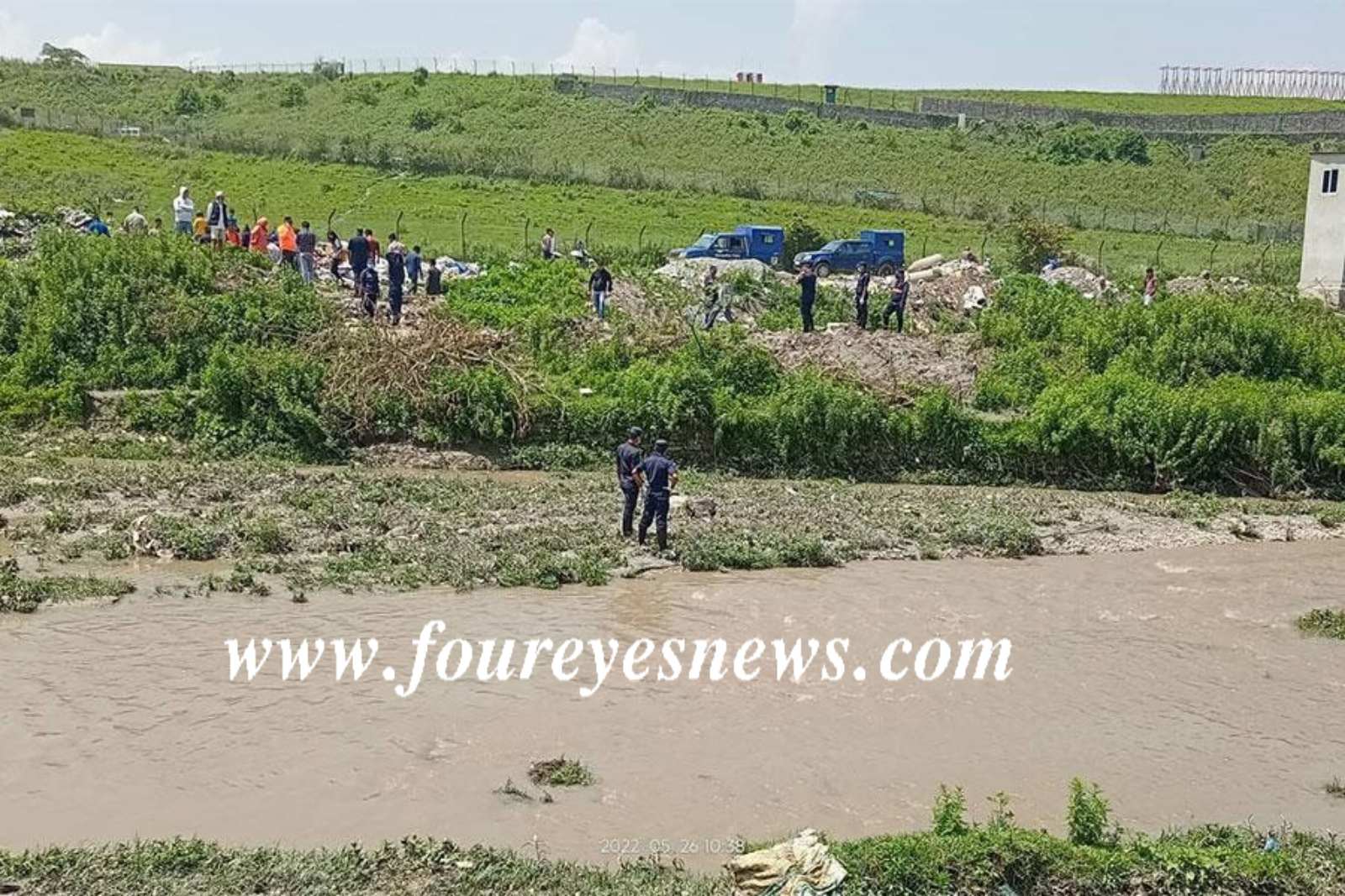 काठमाडौंको गुह्यश्वरी खोलामा पुरुषको शव भेटियो