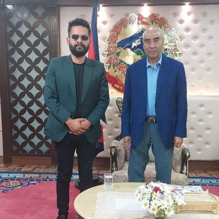 प्रधानमन्त्रीसँग काठमाण्डौका मेयर साहको भेटवार्ता, समस्या परेमा सम्झन देउवाको आग्रह