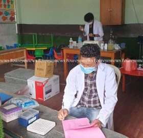 श्रीद बचत तथा ऋण सहकारी संस्थाद्वारा  निशुल्क स्वास्थ्य शिविर आयाेजना