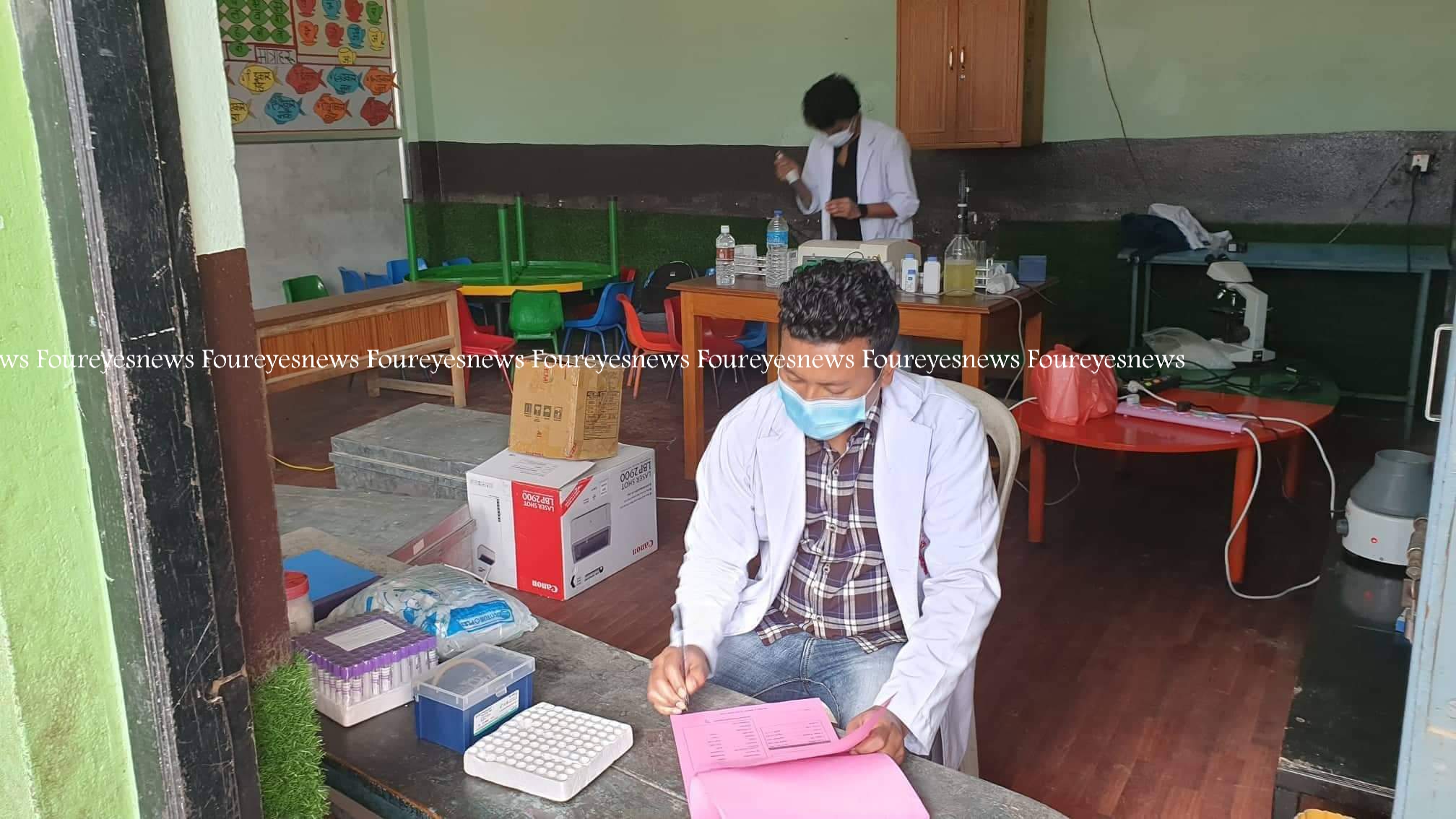 श्रीद बचत तथा ऋण सहकारी संस्थाद्वारा  निशुल्क स्वास्थ्य शिविर आयाेजना