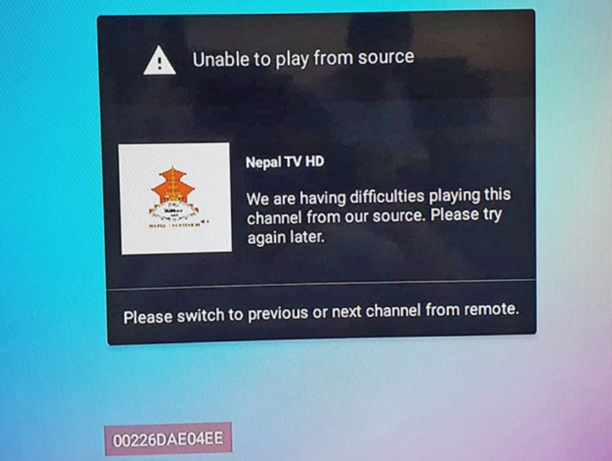 एनटीभीका पाँचवटै च्यानलको प्रशारण अवरुद्ध