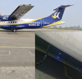 भद्रपुर उडेको बुद्ध एयरको विमानमा प्राविधिक समस्या आएपछि काठमाडौं फर्कियो