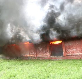 भृकुटीमण्डपमा हिजो ननिबेको आगो फेरि दन्कियो