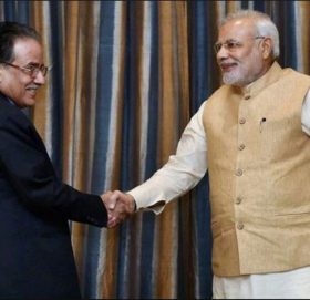 अध्यक्ष प्रचण्ड र भारतीय प्रधानमन्त्री मोदीबीच आज भेटवार्ता हुँदै