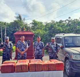 रौतहटबाट १९२ किलो गाँजा बरामद