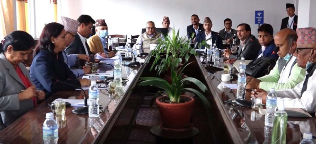 संसदीय छानबिन समितिको बैठक अपराह्न ४ बजे बस्ने