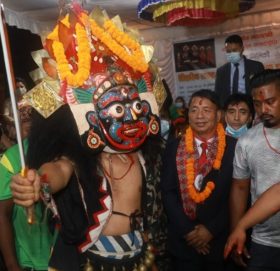 उपराष्ट्रपतिले गरे भैरव नाच अवलोकन