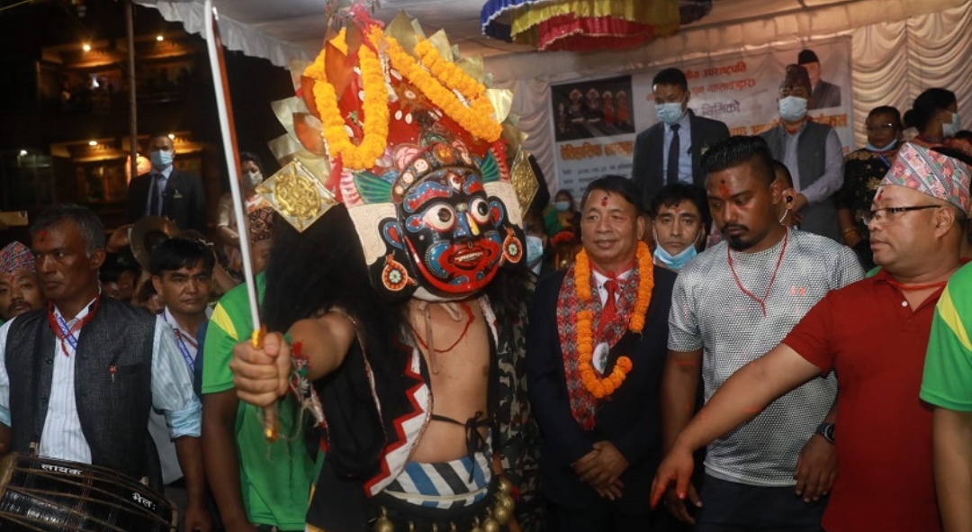 उपराष्ट्रपतिले गरे भैरव नाच अवलोकन