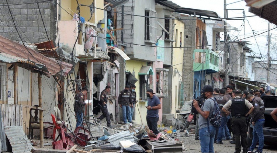 इक्वेडरमा भीषण विस्फोट, ५ जनाको मृत्यु