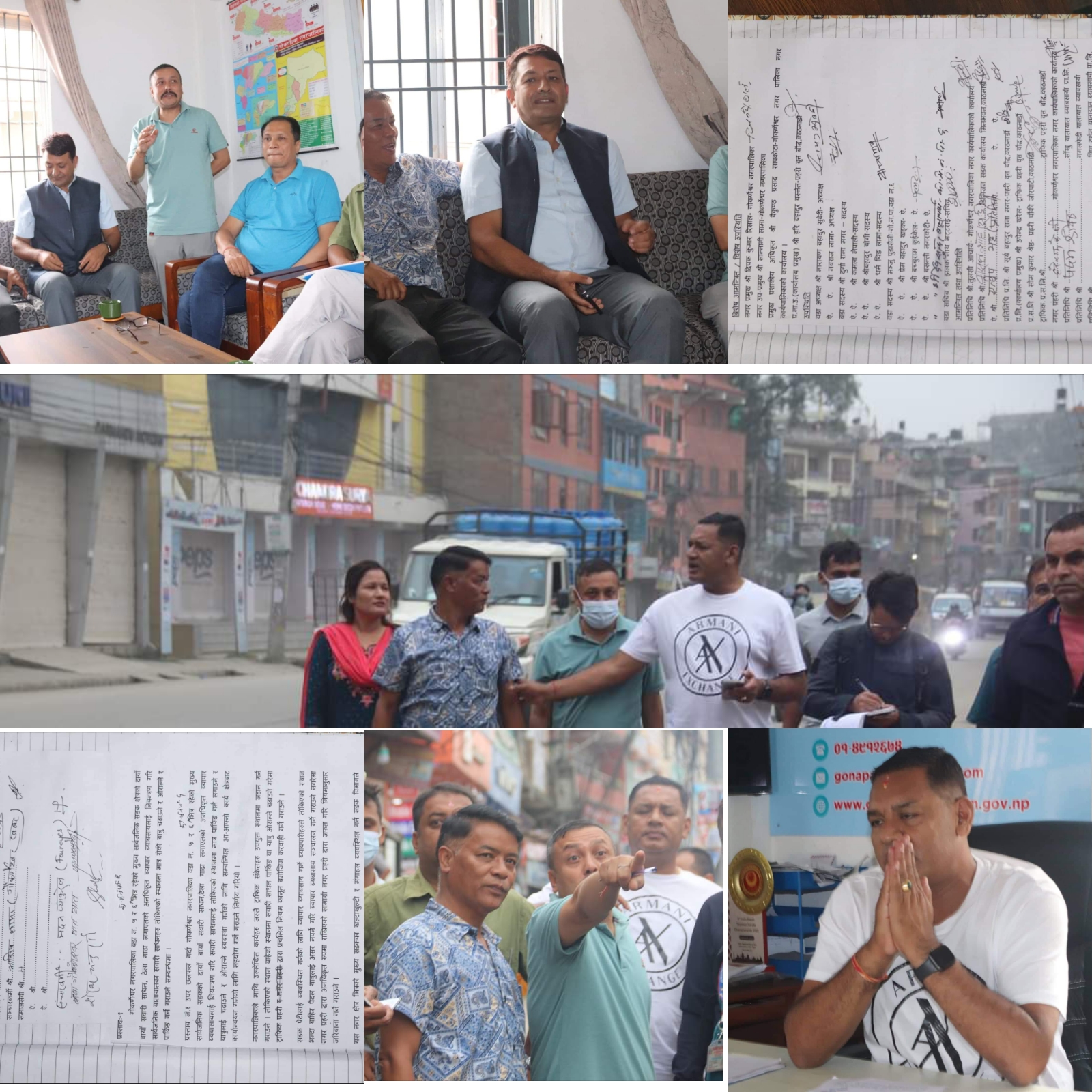 गोकर्णेश्वोरमा पार्किङ्ग र यातायात व्यवस्थापन गर्न गो.न.पा.५,६ र का.म.न.पा.६ ले सहकार्य गर्ने