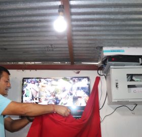 गोकर्णेश्वोर-६ द्वारा सि.सि.टिभी जडान तथा हस्तान्तरण कार्य सम्पन्न