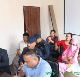 गो.न.पा.०८ चाड पर्वमा शान्ति सुरक्षा तथा ट्राफिक व्यवस्थापनमा सक्रिय