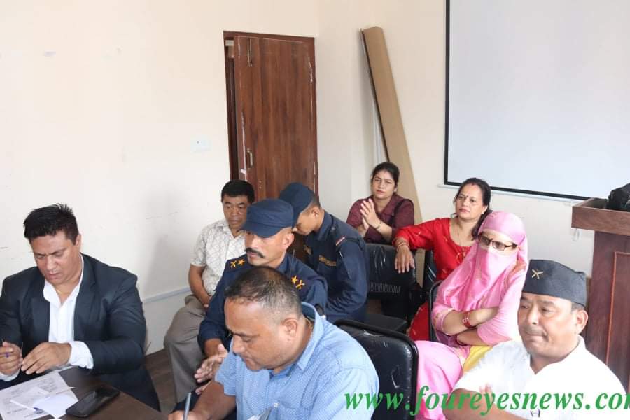 गो.न.पा.०८ चाड पर्वमा शान्ति सुरक्षा तथा ट्राफिक व्यवस्थापनमा सक्रिय