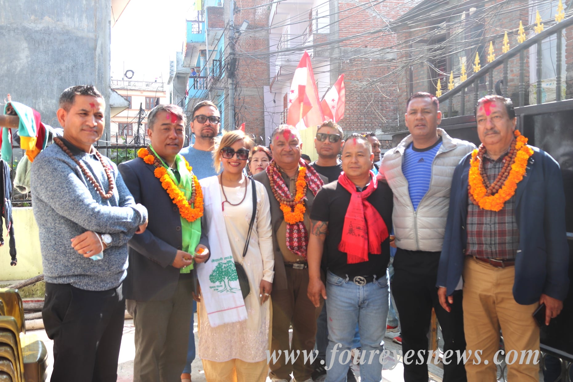 ने.का.काठमाडौ क्षेत्र न.०३ को घर-दैलो कार्यक्रम सुरु