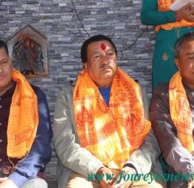 अर्घौतेश्वोर महिला समुहद्वारा उम्मेद्वार परिचयात्मक कार्यक्रम