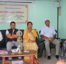 गोकर्णेश्वर नगरपालिकाको सार्वजनिक सुनुवाई कार्यक्रम सम्पन्न, पुरा नभएका काम क्रमबद्ध रुपमा हुन्छ:नगर प्रमुख दिपक रिसाल